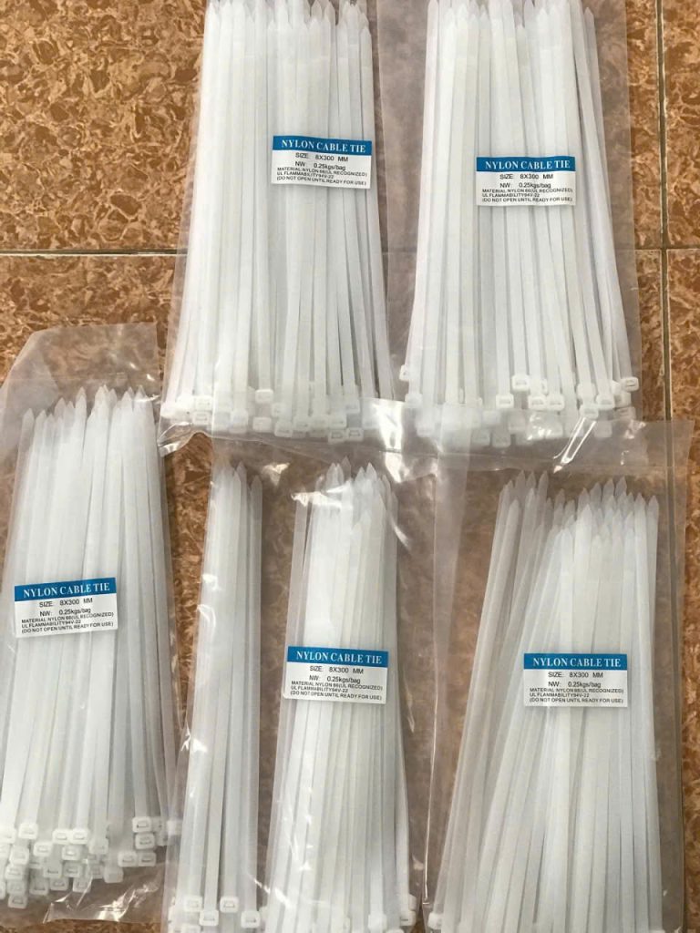 Dây rút nhựa 30cm - Lạt nhựa 8x300mm - Dây thít nhựa 5x300mm - Thiên ...