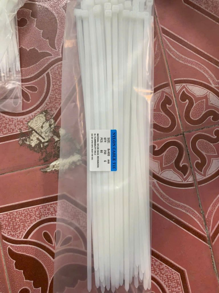 Dây rút nhựa 40cm - Lạt nhựa 8x400mm - Dây thít nhựa 5x400mm - Thiên ...